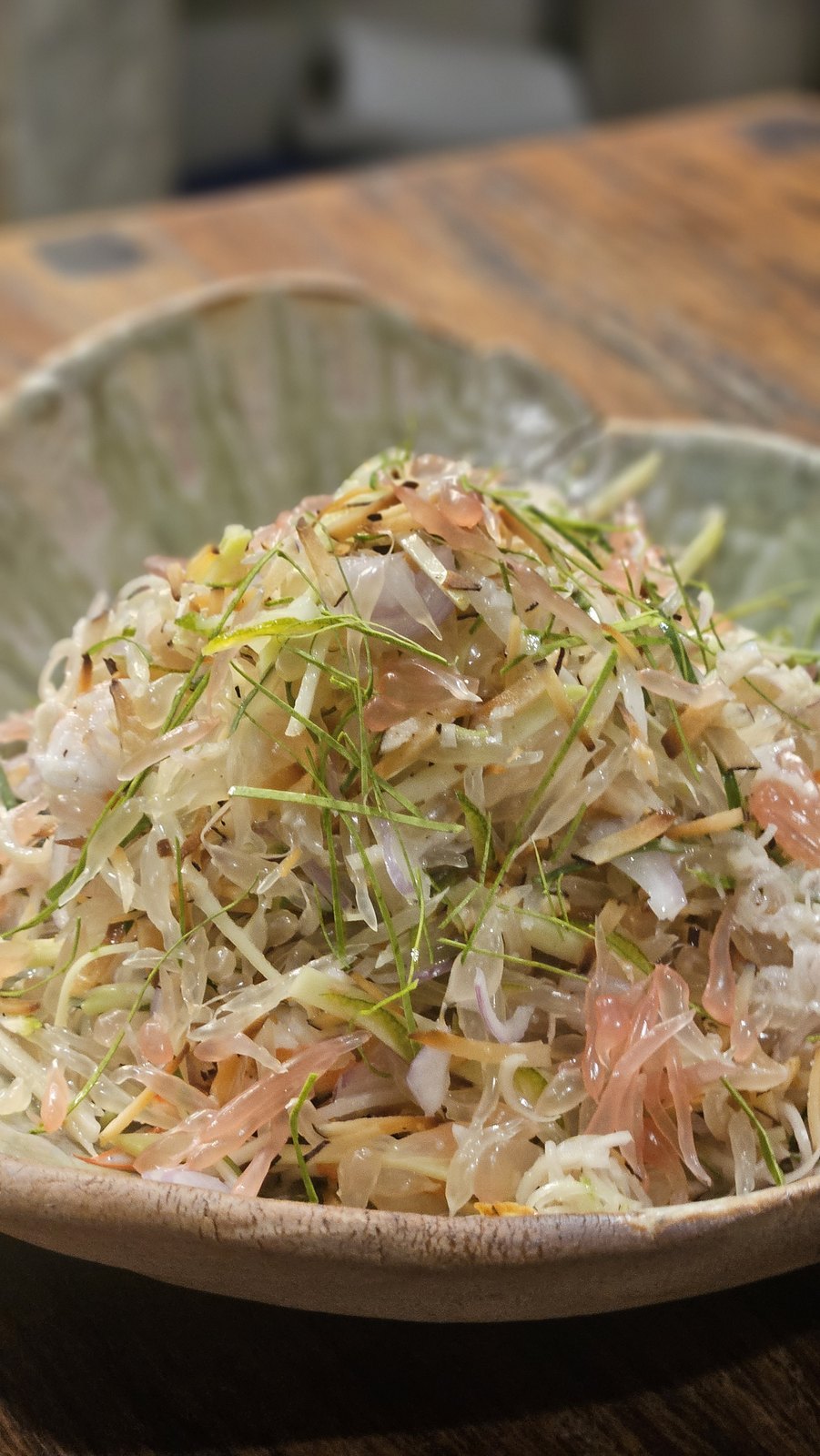 Som tam mamuang, green mango salad