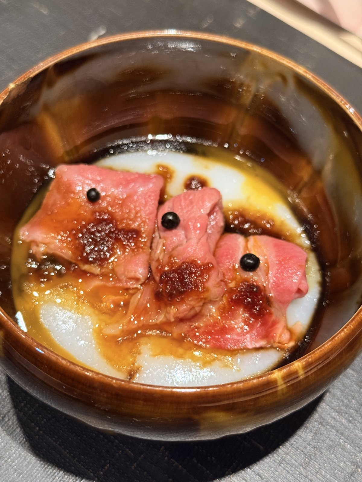 Wagyu, plated