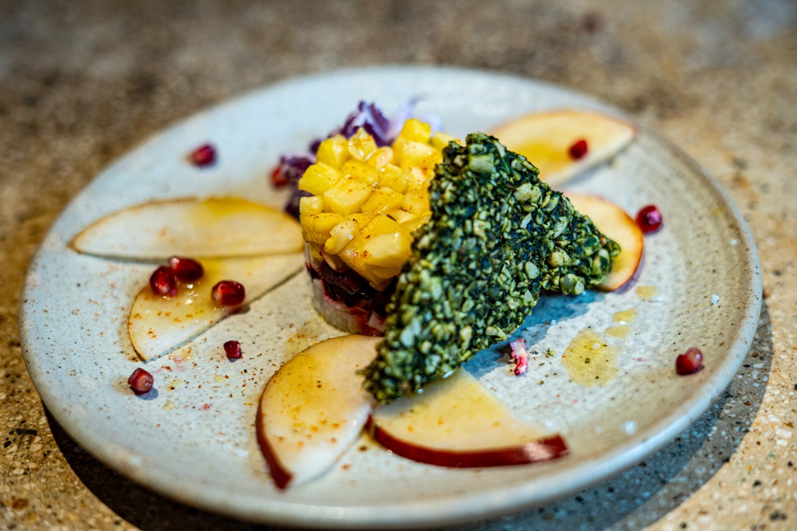Courses from the Posada dinner