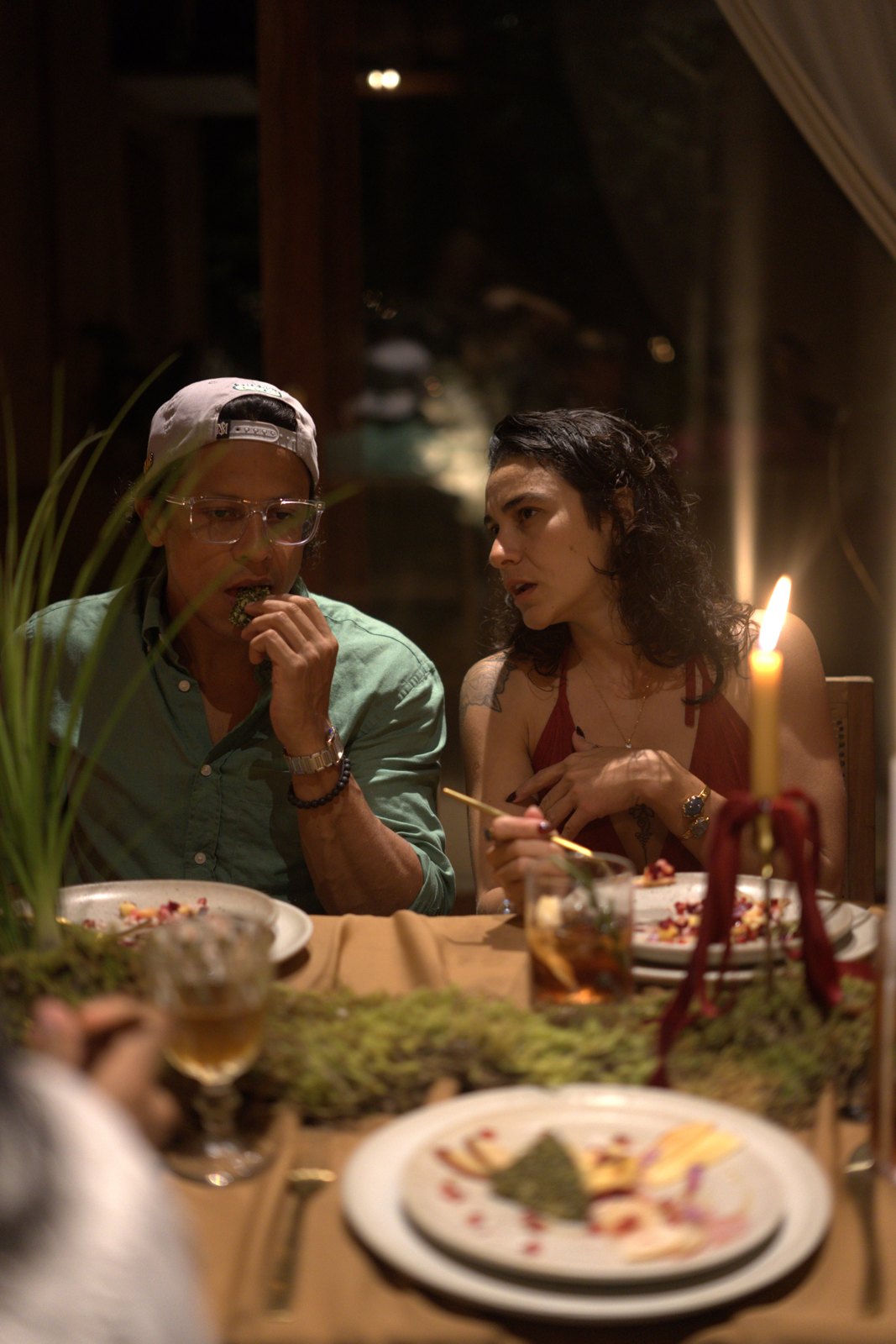 Guests at the Posada dinner
