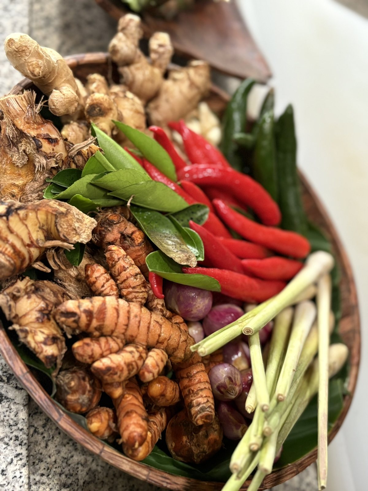 From the garden to the prep table