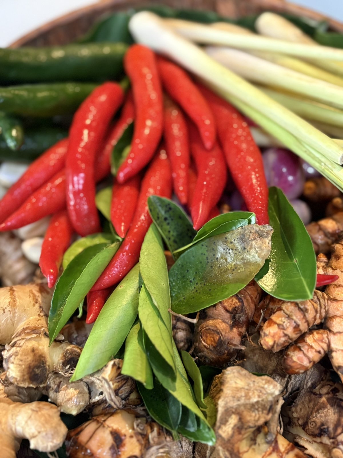 From the garden to the prep table